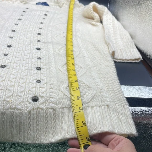Cream American Eagle Sweater - Picture 6 of 11